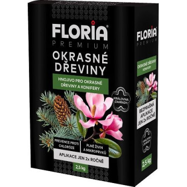 FLORIA Díszfák és tűlevelűek műtrágyája 2,5 kg