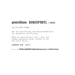 Kultúra kéksajtok készítéséhez (Penicillium Roqueforti)
