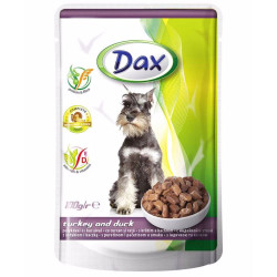 Dax pulyka és kacsa kutyáknak tasak 100 g