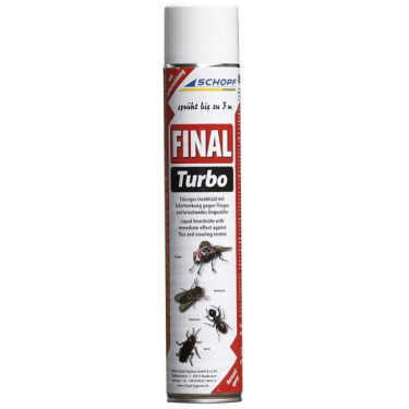 Final Turbo Spray - Aeroszol - repülő és mászó rovarok, beleértve a legyeket is, elpusztítására