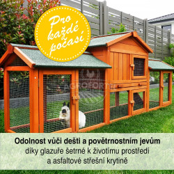 Fából készült nyúlketrec Jince, használt áruk