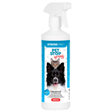 Strend Pro PET STOP riasztó, spray, 500 ml, természetes kutya- és macskariasztó