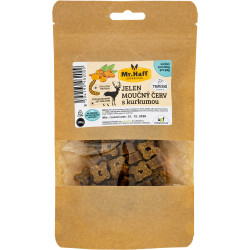 Kutyajutalomfalat - Szarvas lisztféreg kurkumával 100 g