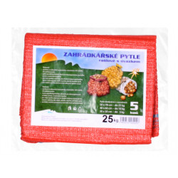 Raschel táska rögzítőpánttal, teherbírás 25kg, piros, 50x72cm, 5db