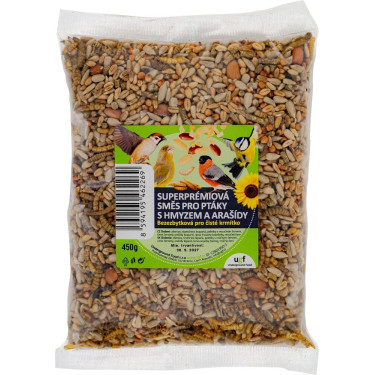 Madáreleség rovarokkal és földimogyoróval 450 g