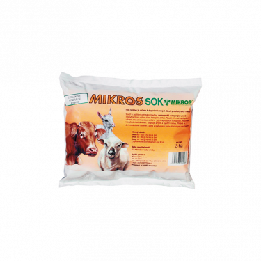 Mikros SOK - szarvasmarha, juh és kecske ásványi kiegészítő takarmány 1kg