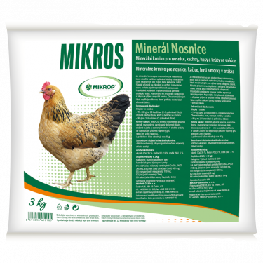 Mikros Mineral takarmánykiegészítő tojótyúkok számára 3kg