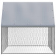 Kültéri ketrec - bekerített karám - 2x2x2m