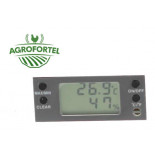 AGROFORTEL Digitális hő-és nedvességmérő - LCD kijelző TH-HY