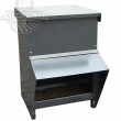 AGROFORTEL fém adagolós etető - 14 kg, takarmánytakarékos, minőségi kialakítás