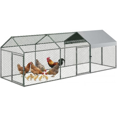 Fémkerítés - kültéri ketrec MRC 3x1x1 m