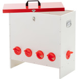 AGF-10 fém etető - 50 kg takarmányhoz