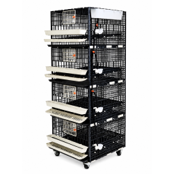 LEGANEST 01-4TK fürjketrec – 4 szintes