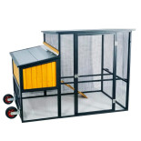 Fából készült mobil tyúkól GAUN ANKARA 10380