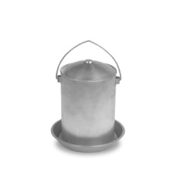 Etetővödör baromfinak, fém, 7 literes - GAUN 12052
