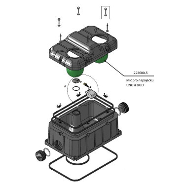 Labda KERBL UNO és DUO itatókhoz