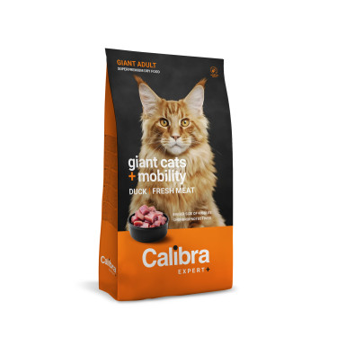 Calibra Cat EXPERT+ Adult Giant Cats & Mobility macskaeledel 6 kg