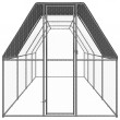 Kültéri ketrec - bekerített karám - 2x8x2 m