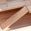 Fából készült ketrec hörcsögnek H1, 115 x 60 x 58 cm