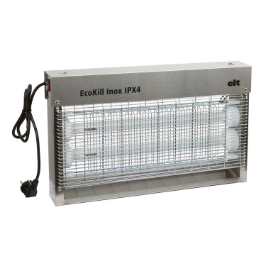 Elektromos rovarcsapda ECOKILL INOX 2030 IPX4 2x15 W