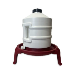 12 literes, lábra szerelhető ivótál - hordó