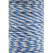 Kerítéshuzal elektromos kerítéshez, átmérője 6 mm, kék-fehér