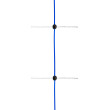 AKO TitanNet 145, kék-fehér, 50 m, 145 cm, dupla tüskével
