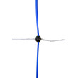 AKO TitanNet 145, kék-fehér, 50 m, 145 cm, dupla tüskével