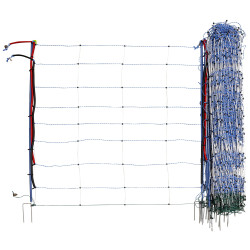 TitanNet Premium Vario, 50 m, fehér-kék, 122 cm, dupla szúróhegy