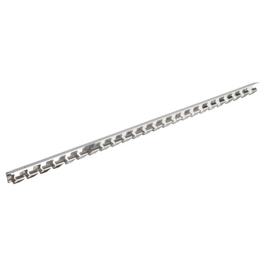 Függesztősín 100 cm, rozsdamentes acél, PVC függönyhöz, Kerbl