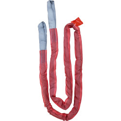 KERBL 37704 vontatókötél szemekkel 4 m / 40 mm / 35 000 kg, piros