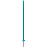 Műanyag oszlop elektromos kerítéshez, 156 cm, kék