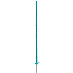 Műanyag oszlop elektromos kerítéshez, 156 cm, kék