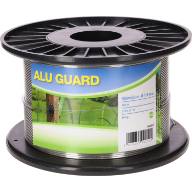 ALU GUARD alu villanypásztor drót 400 m, 1.8 mm, alumínium