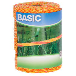 BASIC villanypásztor zsinór 250 m, 3 x 0,20 mm Niro, sárga/narancs