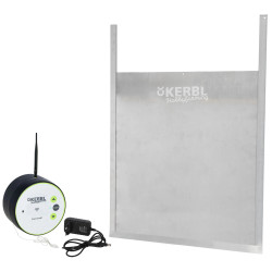 Kerbl Duo Smart automata tyúkól ajtó csúszóajtóval L, 430 x 400 mm