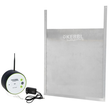 Kerbl Duo Smart automata tyúkól ajtó csúszóajtóval L, 430 x 400 mm