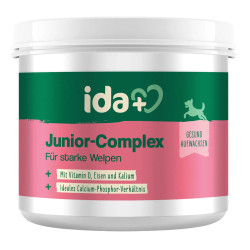 Kerbl IdaPlus® Junior-Complex – takarmány-kiegészítő kölyökkutyáknak, 400 g