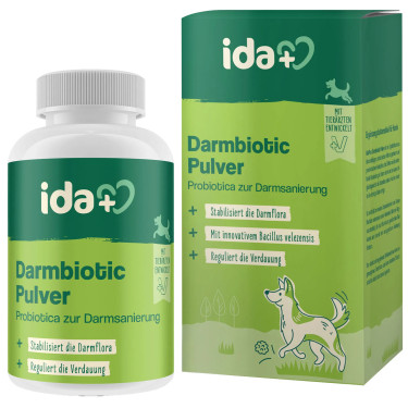 Kerbl IdaPlus® Darmbiotic – probiotikus por kutyáknak, 180 g