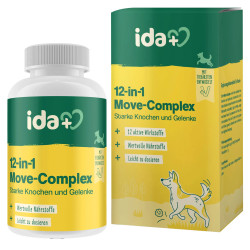 Kerbl IdaPlus® 12-in-1 Move-Complex – ízületvédő kiegészítő kutyáknak, 160 g 