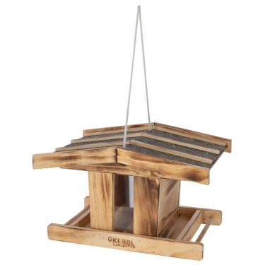 Kerbl Großer Arber madáretető, fa/akrilüveg, 37,2 x 29 x 23 cm