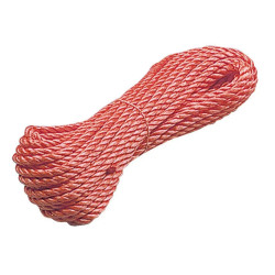 KERBL 377 POLY kötél 20 m / 10 mm / 175 kg, narancssárga