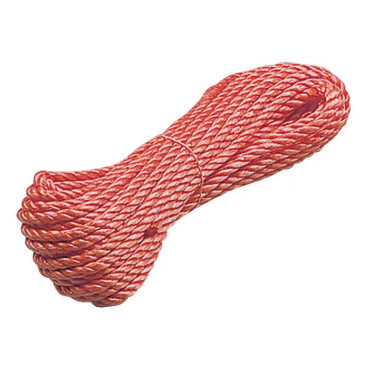 KERBL 377 POLY kötél 20 m / 10 mm / 175 kg, narancssárga