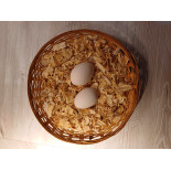 Közepes mesterséges tojás, szubsztrát tyúkok számára, kerámia