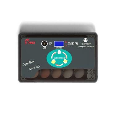 Automatikus digitális keltetőgép YZ9-20. 20 tojásra.