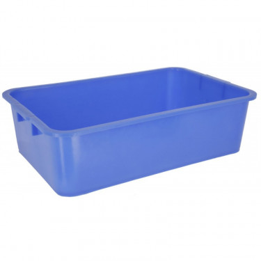Univerzális fertőtlenítőkád műanyag, kék, 63 x 39 x 17 cm, 40 L  