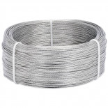 Horganyzott kábel elektromos kerítéshez 1,6mm/200m