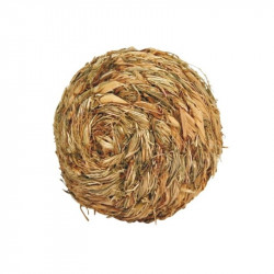 Fonott fűből készült léggömb, 13 cm
