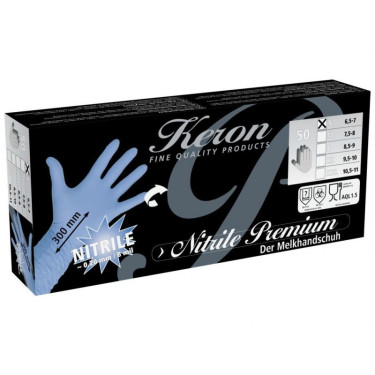 Prémium nitril kesztyű, hossza 30 cm, XXL-es méret