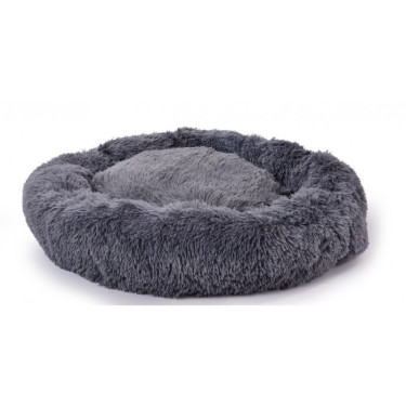 Kerbl Fluffy fekhely kölyköknek és kistestű kutyáknak, plüss, szürke